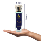 NAUQA™ BOLD HAVEN – Luxury Long Lasting Unisex Perfume | Extrait de Parfum for Men & Women(50ml) | Premium Gifting Perfume