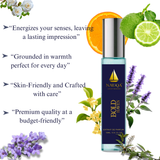 NAUQA™ BOLD HAVEN – Luxury Long Lasting Unisex Perfume | Extrait de Parfum for Men & Women(15ml) | Premium Gifting Perfume