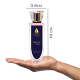 NAUQA™ CROWN GAZE – Luxury Long Lasting Perfume for Women | Floral & Musky Extrait de Parfum | Elegant Premium Gift for Her(50ml)