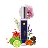 NAUQA™ CROWN GAZE – Luxury Long Lasting Perfume for Women(15ml) | Floral & Musky Extrait de Parfum | Elegant Premium Gift for Her