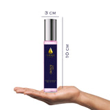NAUQA™ CROWN GAZE – Luxury Long Lasting Perfume for Women(15ml) | Floral & Musky Extrait de Parfum | Elegant Premium Gift for Her
